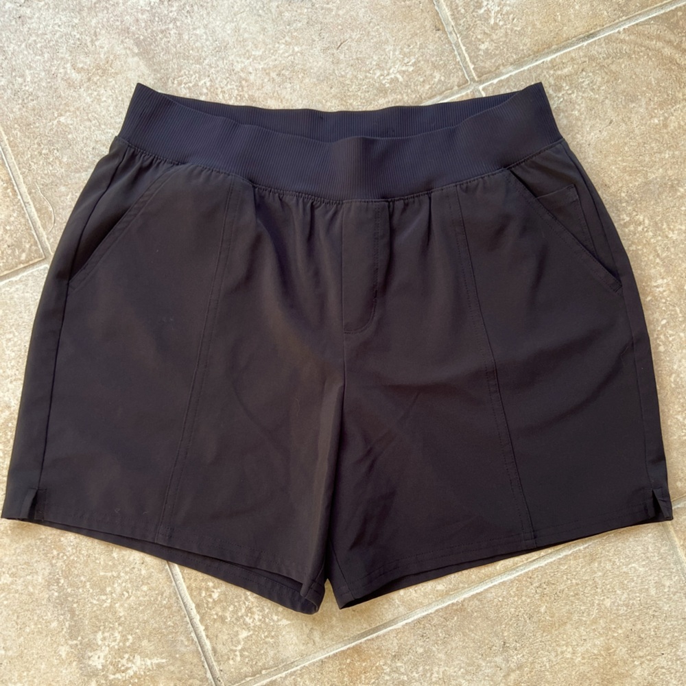 Fila black running short, size M